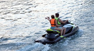 Jet ski riders